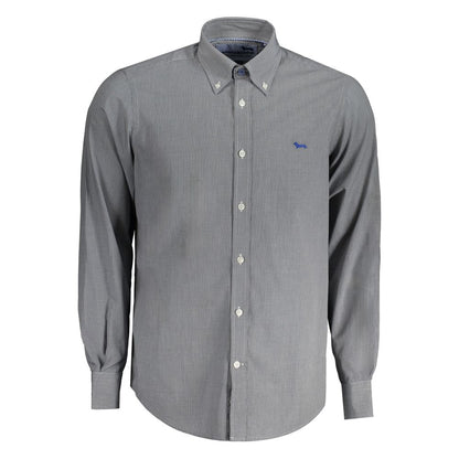 Harmont & Blaine Blue Organic Cotton Men's Shirt
