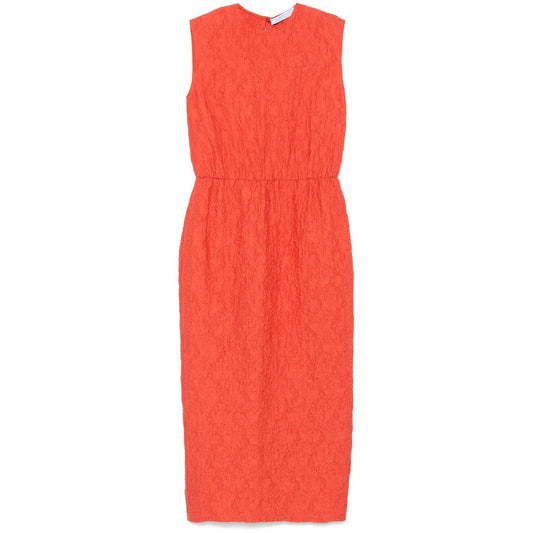 Harris Wharf London Dresses Orange