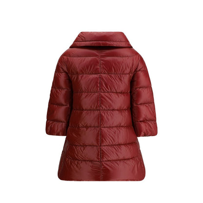 Herno Bordeaux Polyester Coat