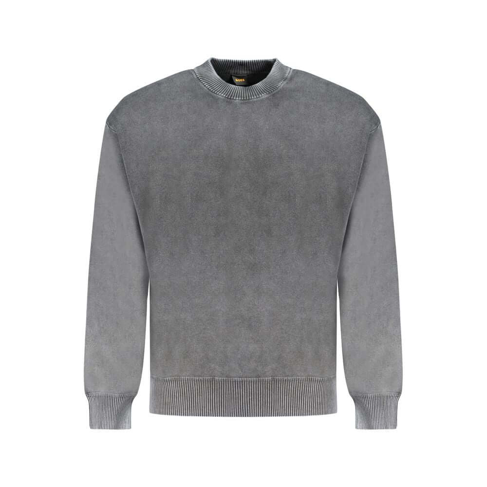 Hugo Boss Black Cotton Sweater