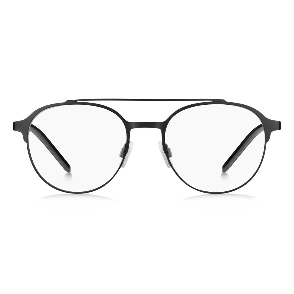 Hugo Boss Black Metal Frames, glasses model HG-1156-003, matte black, 53/19/145mm, men's eyewear.