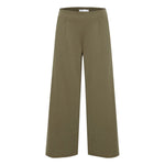 ICHI Green Recycled Polyester Pant