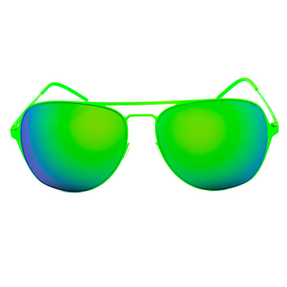 Italia Independent Green Metal Sunglasses