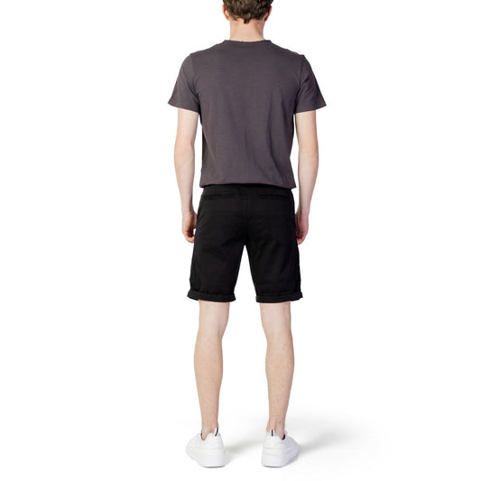 Jack Jones Black Cotton Short JA-4208500009-IT44 | S