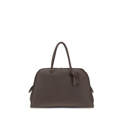 Jacquemus Brown Calf Leather Bos Taurus Handbag