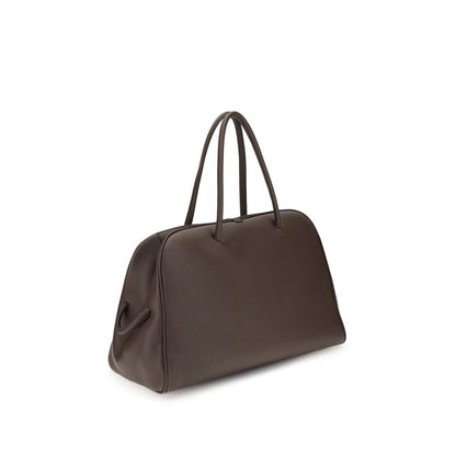 Jacquemus Brown Calf Leather Bos Taurus Handbag