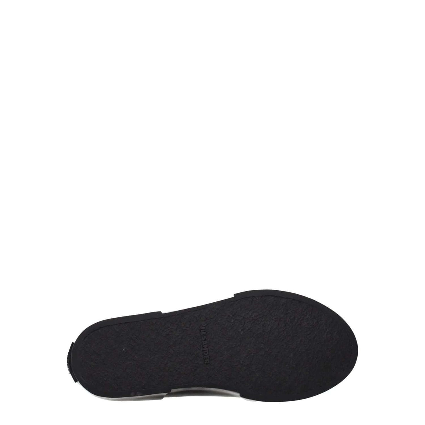 Jil Sander Black Fabric High Top Sneakers