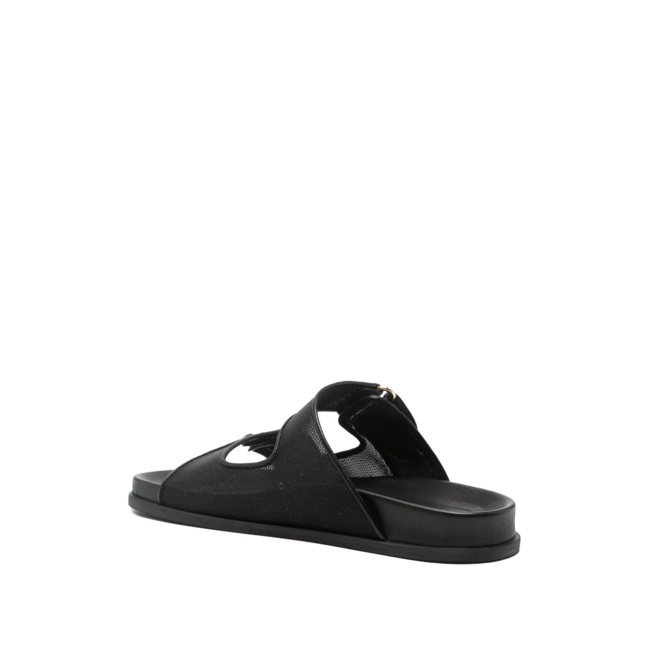 Jimmy Choo Fayence Sandal Low leather sandals with pearls Sandals