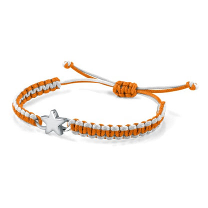 LA PETITE STORY JEWELRY Mod. LPS05ARR79 orange and white bracelet with star charm