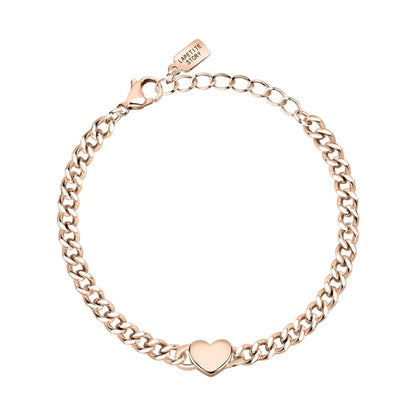 LA PETITE STORY JEWELRY Mod. LPS05ASD37 heart chain bracelet