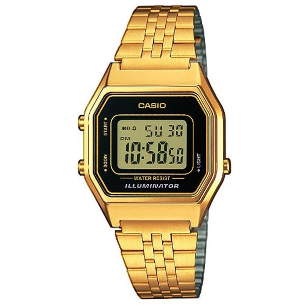 CASIO VINTAGE Mod. ICONIC LADY GOLD - BLACK