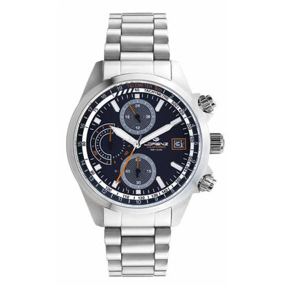 LORENZ MOD. 030253DD gent's wristwatch with 42mm stainless steel case, quartz movement, mineral dial, 10 ATM water resistance.