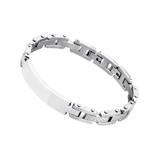 LOTUS JEWELS JEWELRY Mod. LS1578-2/1 silver bracelet with sleek design.