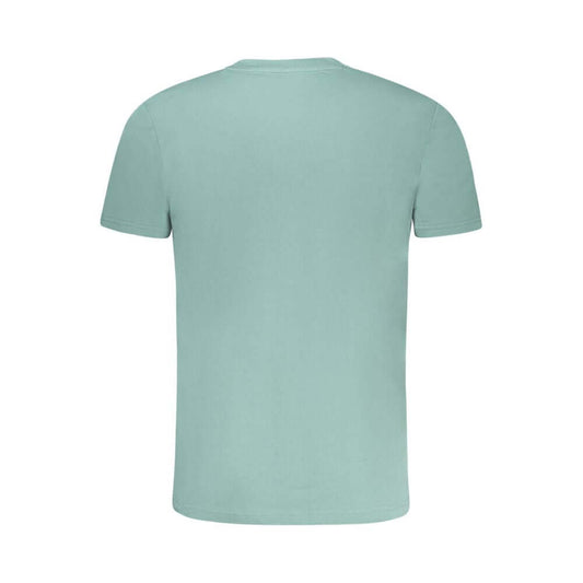 Lee Green Cotton Men T-Shirt