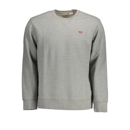 Levi's Gray Cotton Mens Sweater