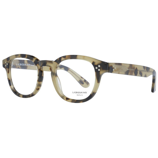 Liebeskind Brown Plastic Frames - tortoiseshell design, women's eyewear with clip-on feature, measures 46/22/135 mm.