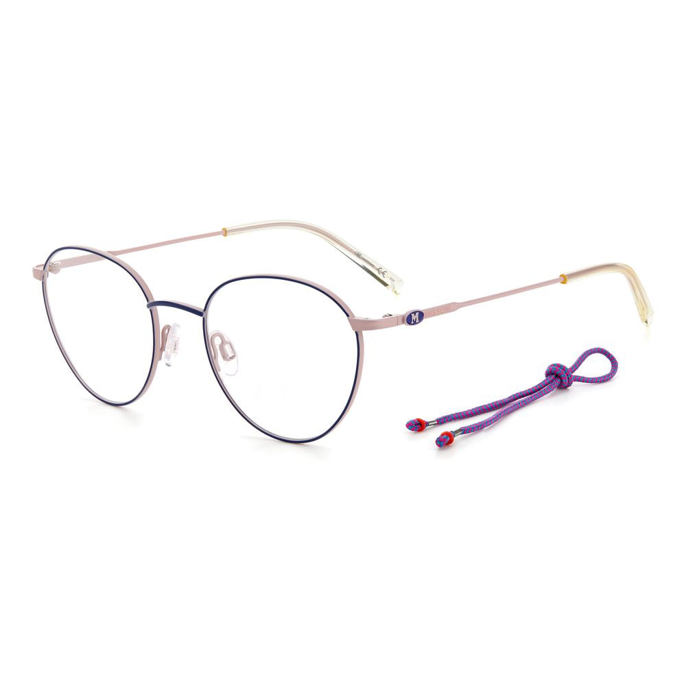 M Missoni Blue Metal Glasses (Frames)