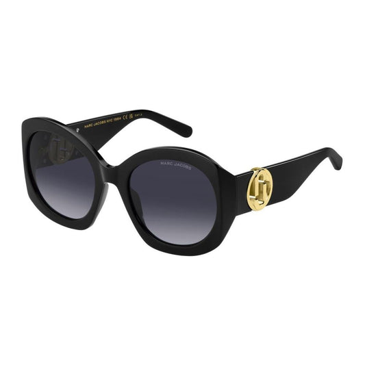 MARC JACOBS MOD. MARC 722_S sunglasses for ladies, black acetate frame with gold accents