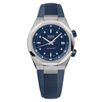 MIDO MOD. M047-507-17-041-00 luxury watch with blue dial and strap