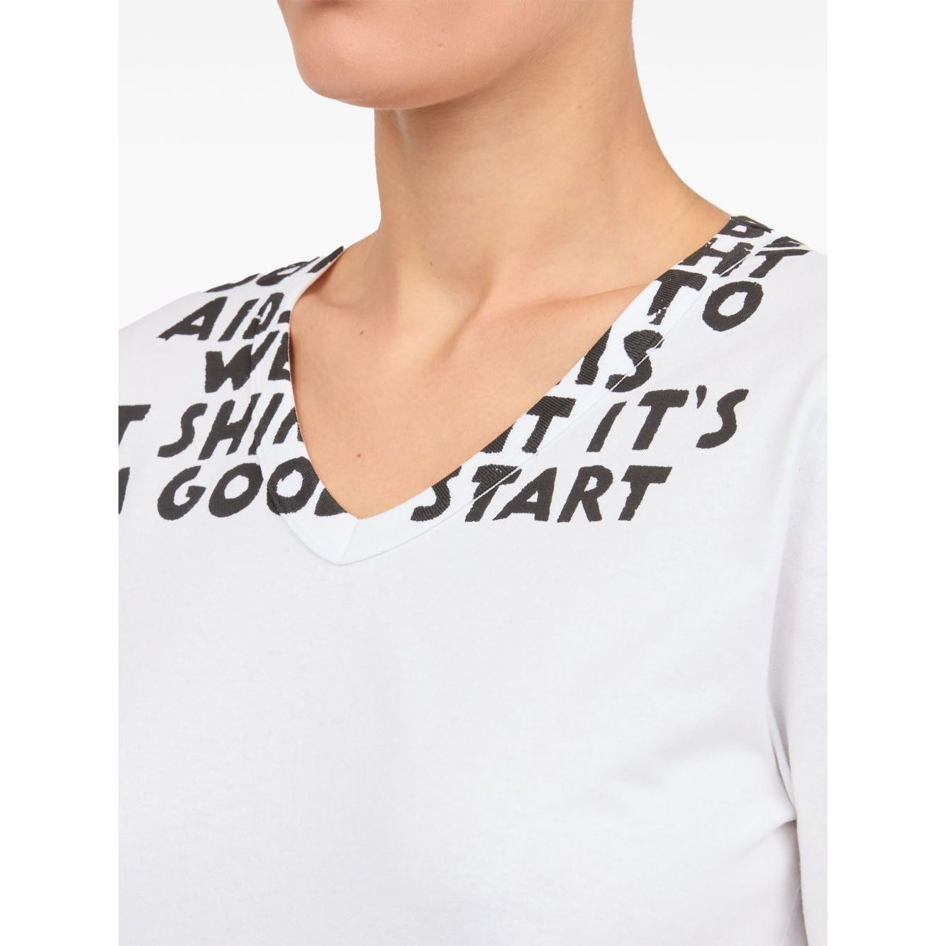 MM6 Maison Margiela T-shirts and Polos White