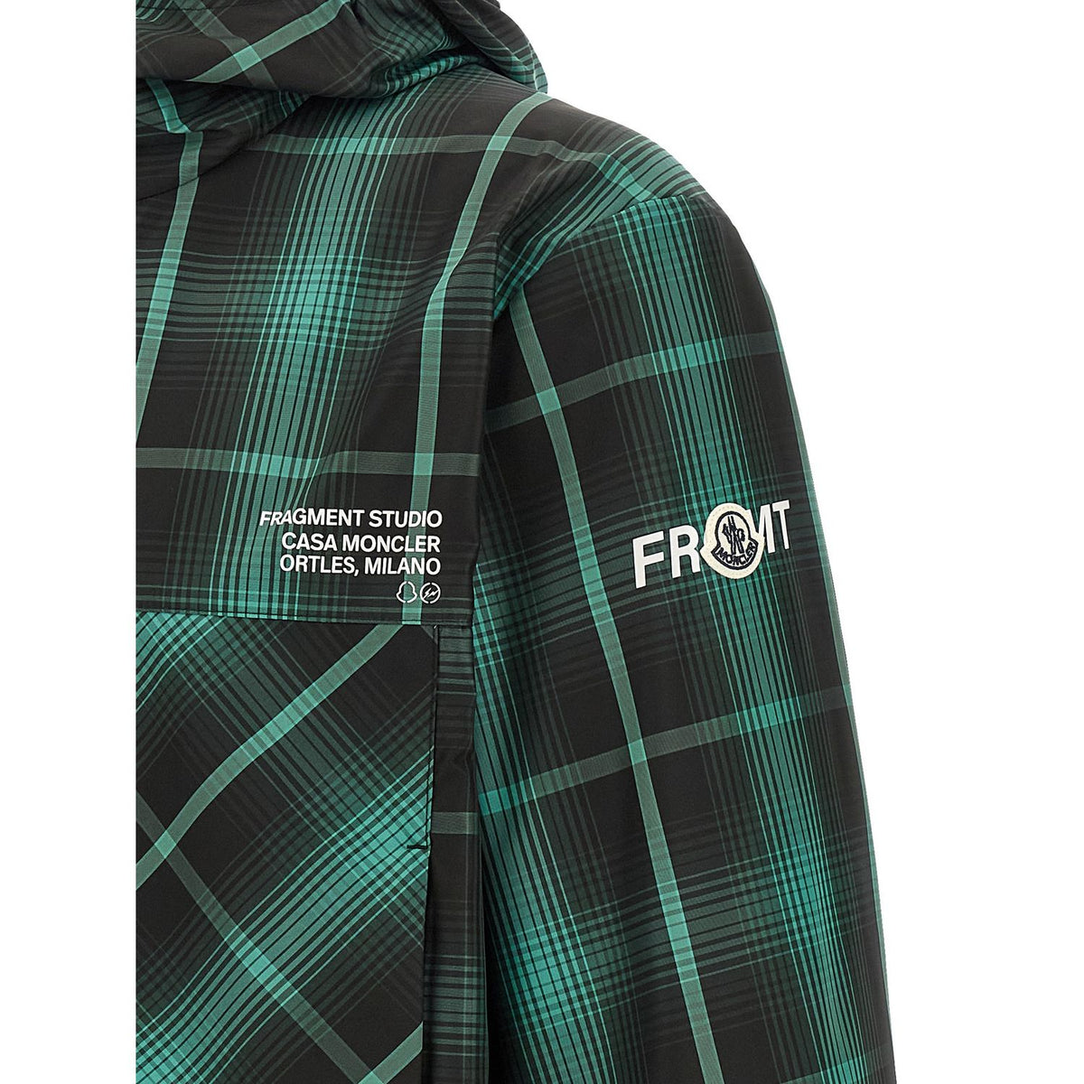 MONCLER GENIUS Bicolor Polyester Shell Jacket