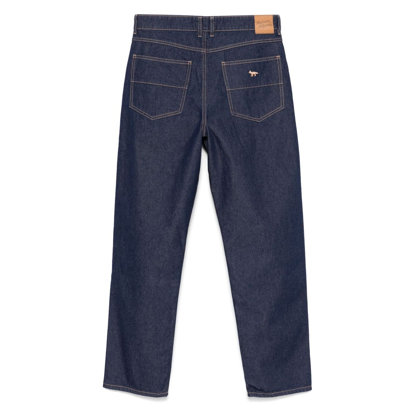 Maison Kitsuné Maison Kitsune Mid-Rise Straight Pants