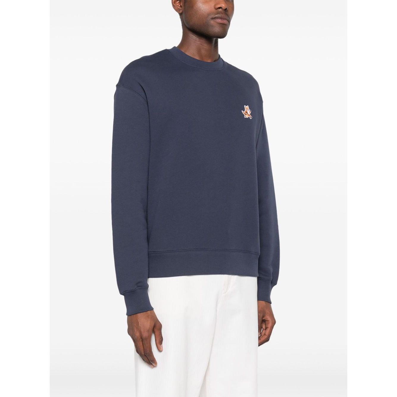 Maison Kitsuné Maison Kitsune fox-motif cotton sweatshirt