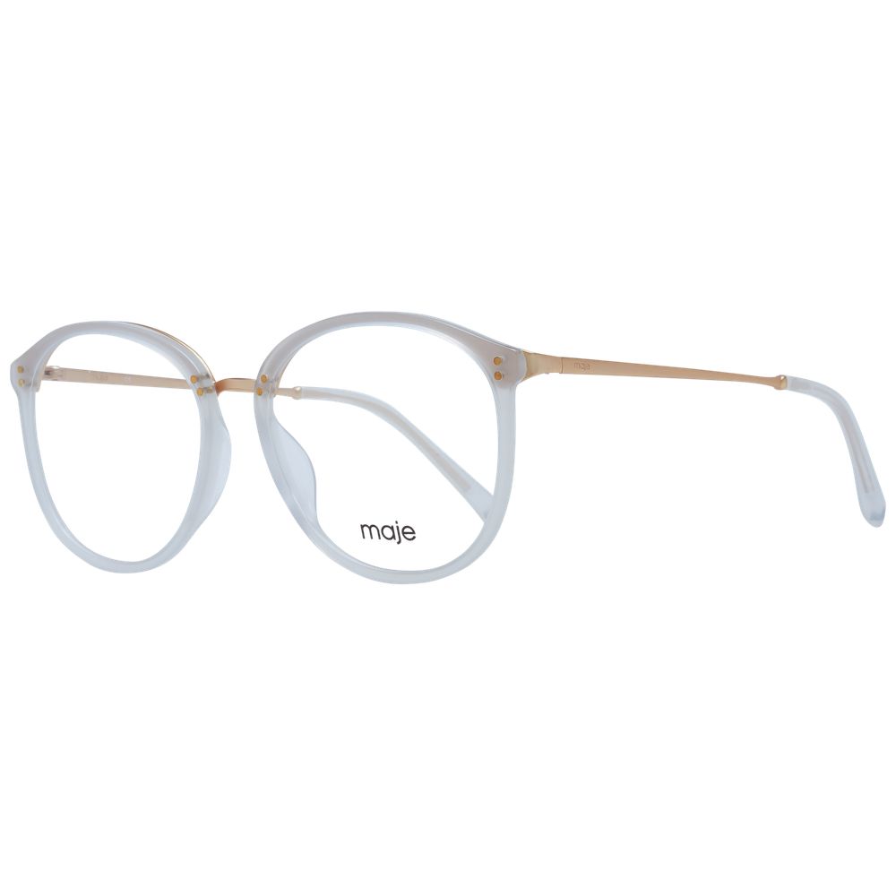 Maje White Acetate & Stainless Steel Glasses (Frames)