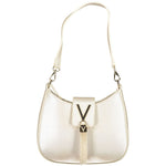 Mario Valentino Silver Polyethylene Women Handbag