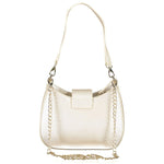 Mario Valentino Silver Polyethylene Women Handbag