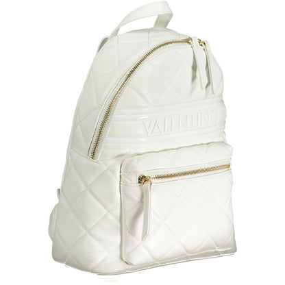 Mario Valentino White Polyethylene Backpack