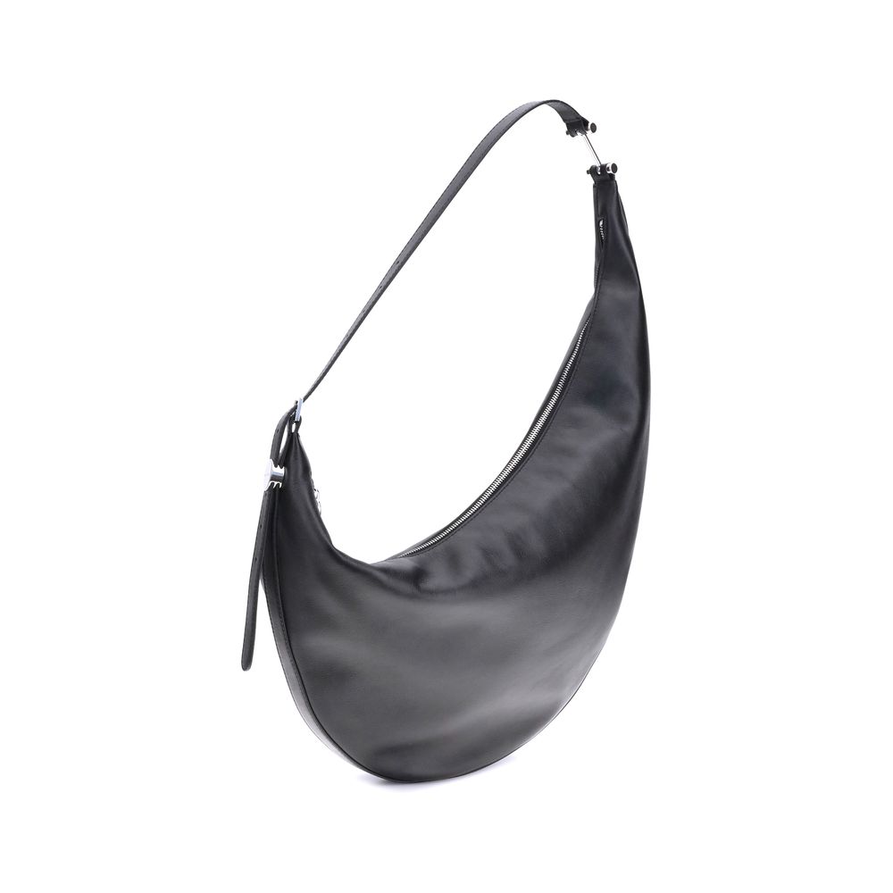 Marni Black Calf Leather Bos Taurus Shoulder Bag