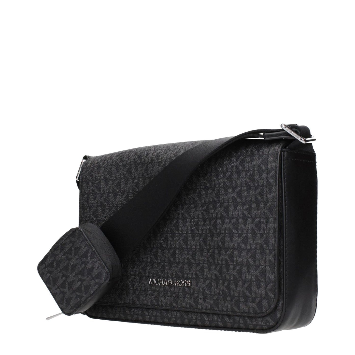 Michael Kors Black Fabric Crossbody Bags