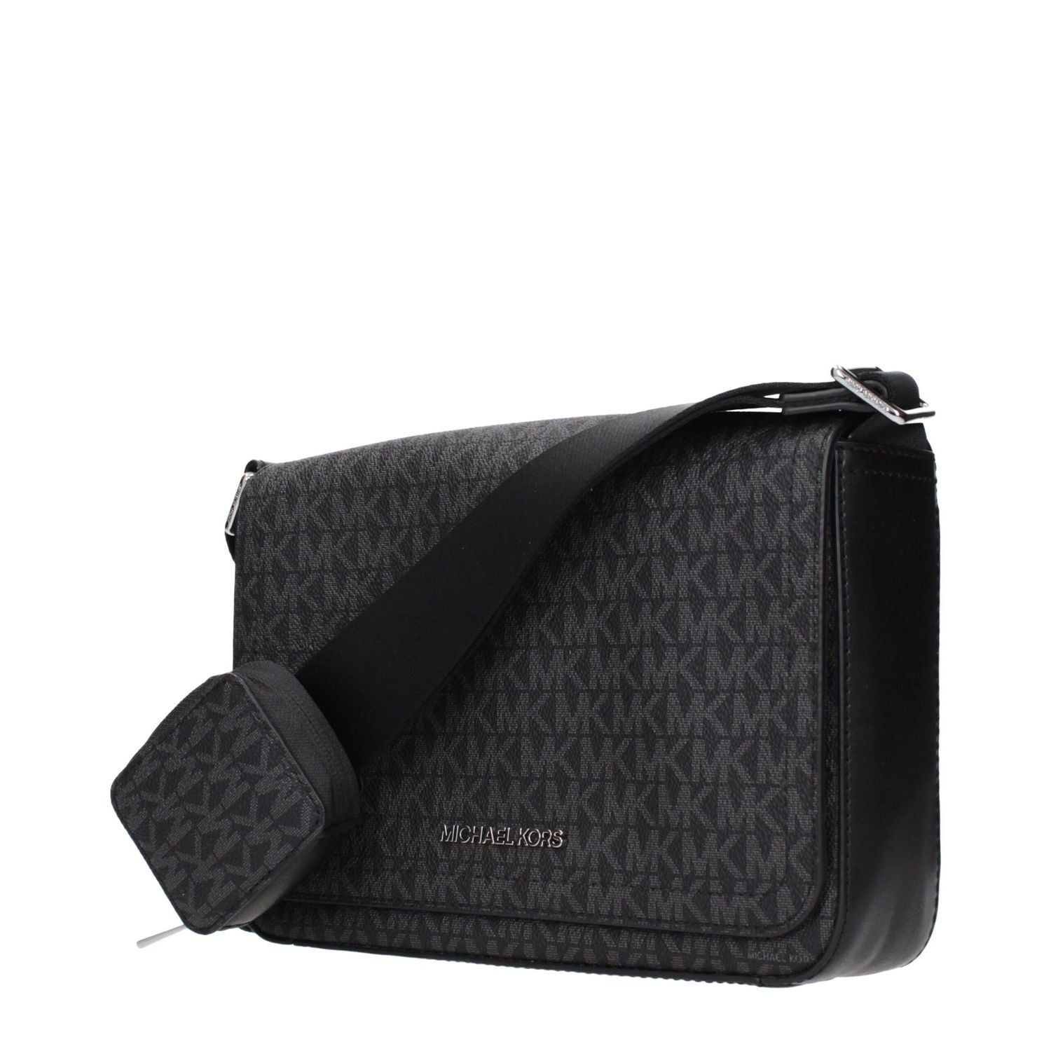 Michael Kors Black Fabric Crossbody Bags