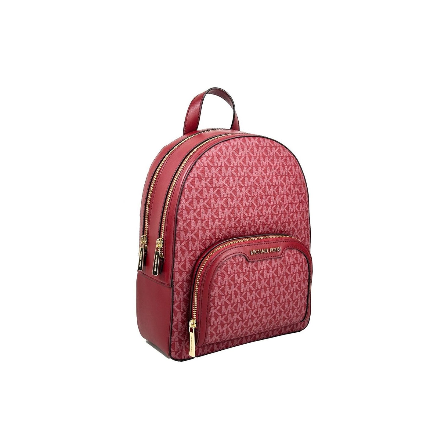Michael Kors Jaycee Medium Cherry Signature PVC Backpack