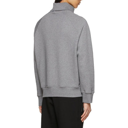 Neil Barrett Gray Cotton Sweatshirt