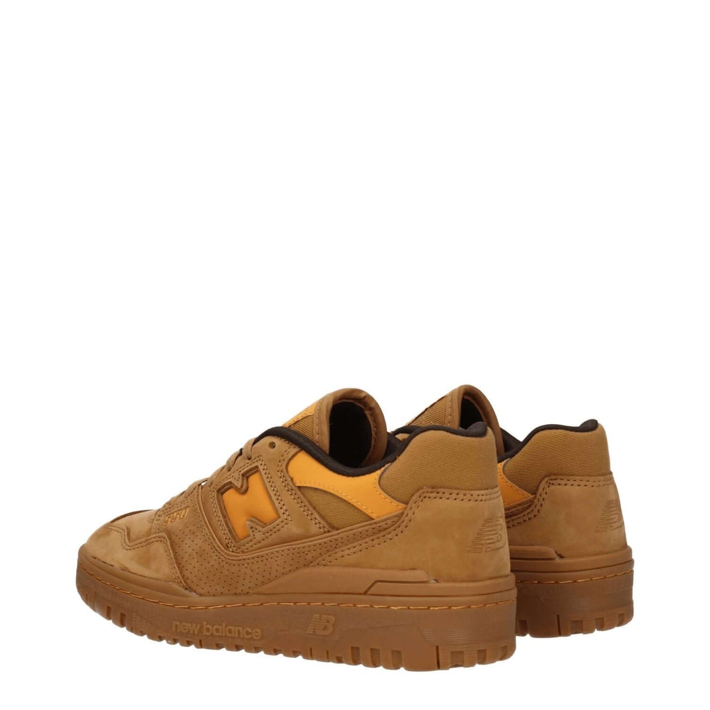 New Balance Brown Leather Sneakers