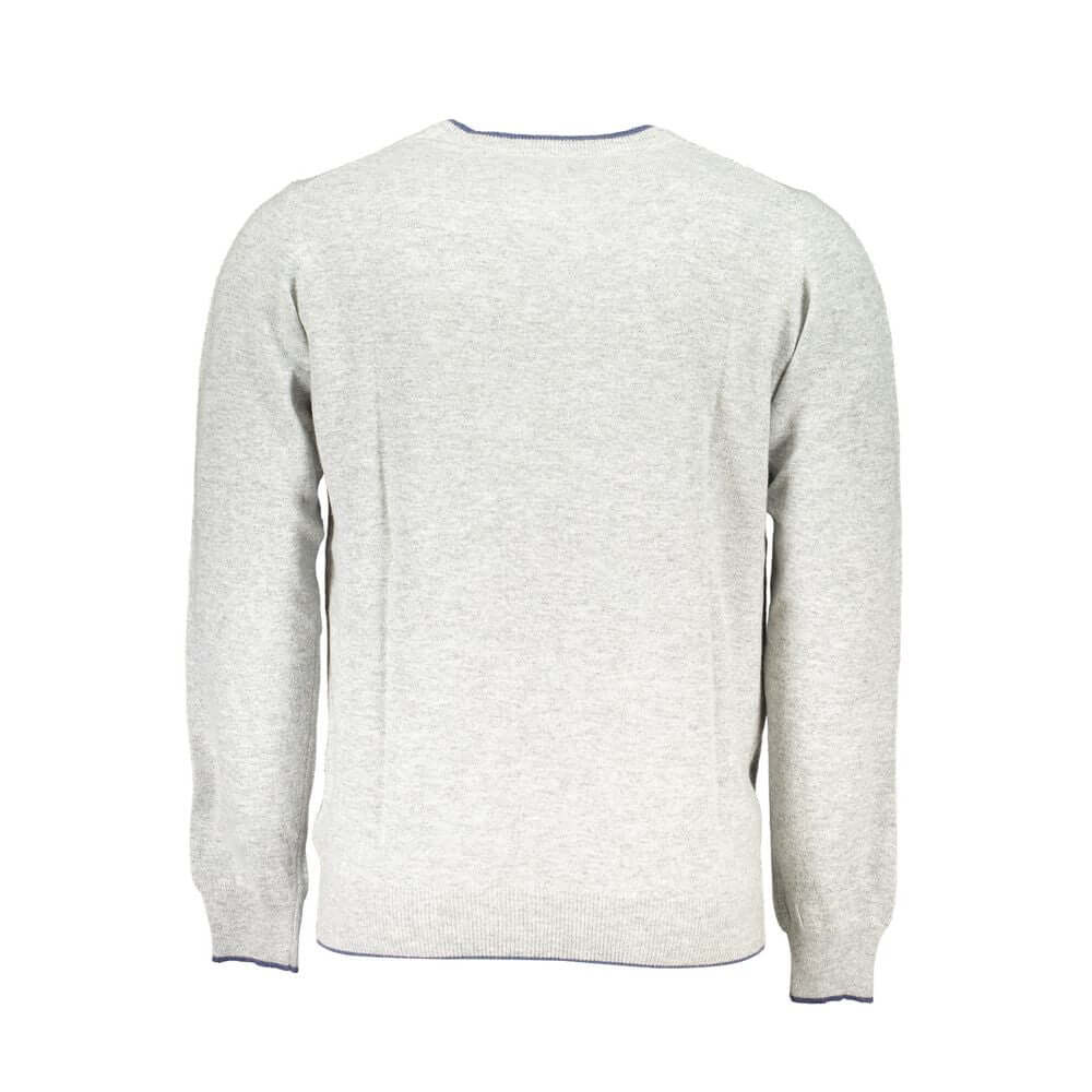 North Sails Gray Fabric Sweater