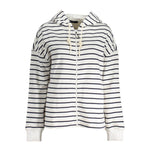North Sails White Cotton Women's Hooded Sweater