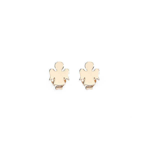 AMEN JEWELRY Mod. ORAR gold angel-shaped earrings