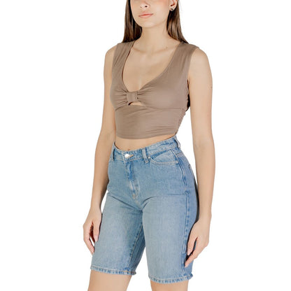 Only Brown Viscose Top Only