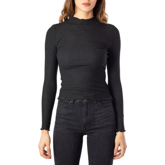 Only Black Polyester Turtleneck ON-3669300009-IT40|S