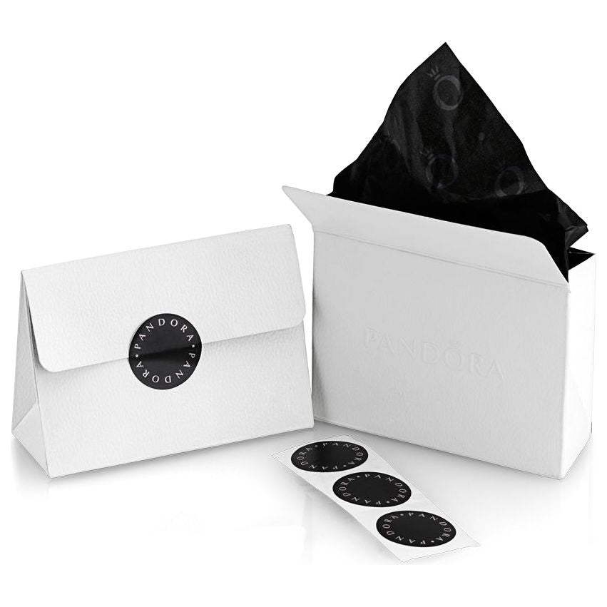 خاتم PANDORA JEWELS Mod. LEAF PAVE - مقاس 50