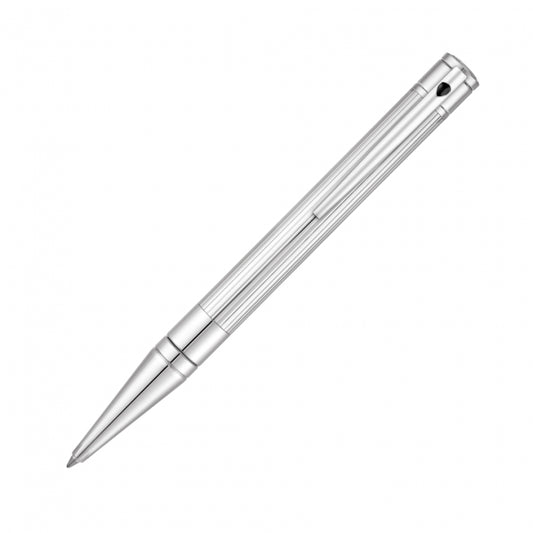 Sleek luxury pen design PENNE S-T- DUPONT MOD. 265201 with polished silver finish