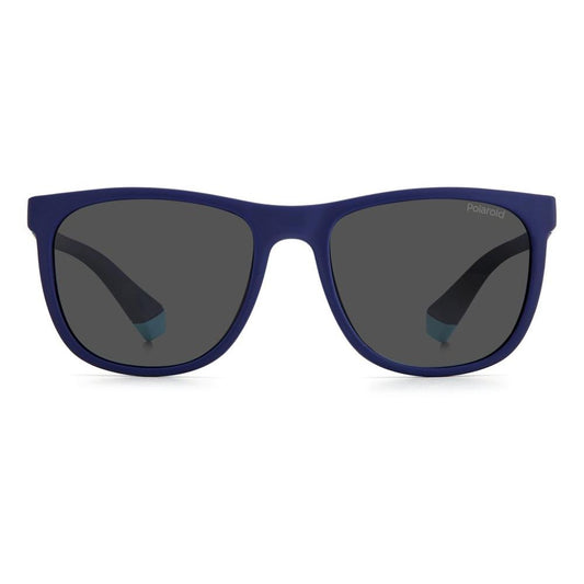 POLAROID MOD. PLD 8049_S JUNIOR unisex sunglasses, navy frame with dark lenses.