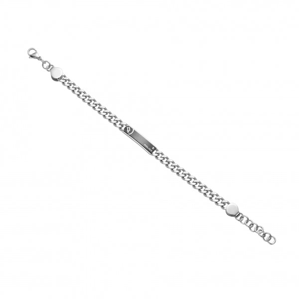 Elegant silver bracelet from POLICE JEWELS JEWELRY Mod. PEAGB0010801 collection.