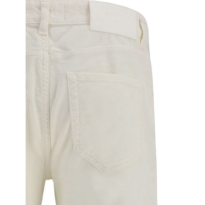 PT Torino White Cotton Pants
