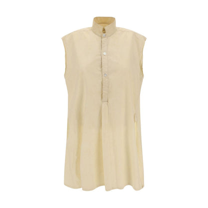 Quira Cream Cotton Shirt