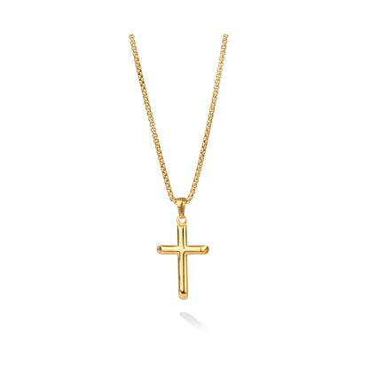RADIANT JEWELS JEWELRY Mod. RH000109 gold cross pendant necklace on chain