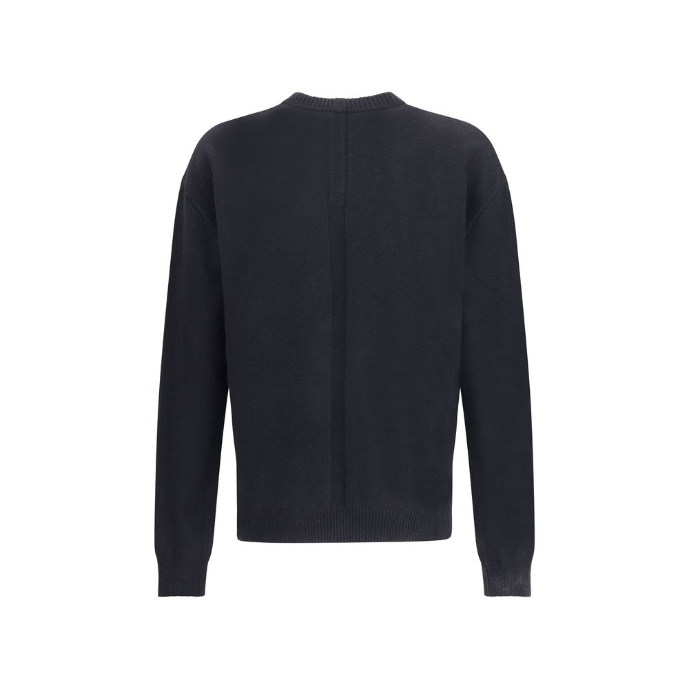 Rick Owens Black Cashmere Cashmere Sweater